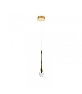 AZZARDO lampa wisząca DALMA 1 złota