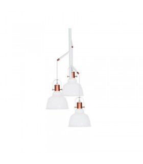AZZARDO lampa wisząca DARLING GLASS 3  biała