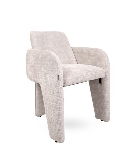 MaMaison krzesło LAUREN beżowe / taupe