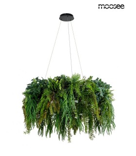MOOSEE lampa wisząca GARDENS 160 czarna LED z pilotem
